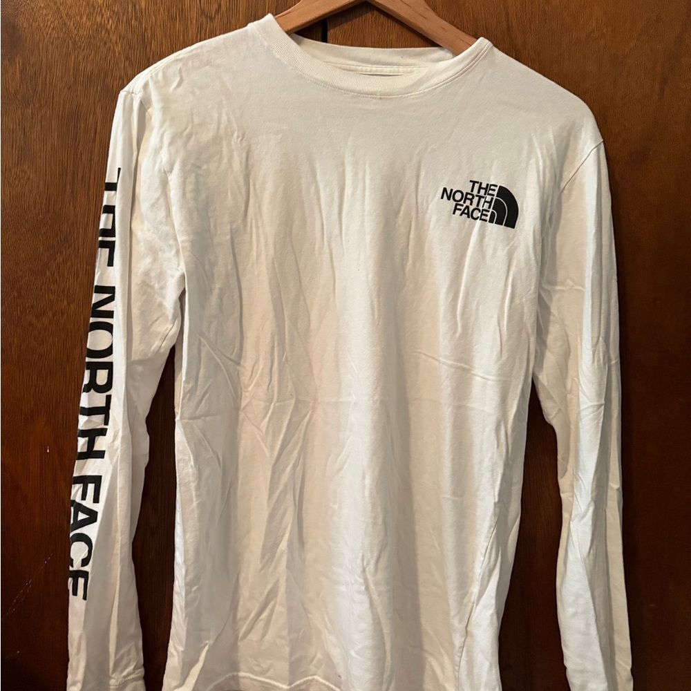 The North Face Men's White Long Sleeve Shirt